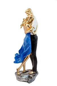 J JIYANSH CREATION Romantic Couple showpiece Large Size (15 inch) for Home Decor Office Decor Showpiece for Home Decor | Gifts Items | Showpiece for Home & Office Decor-thumb1