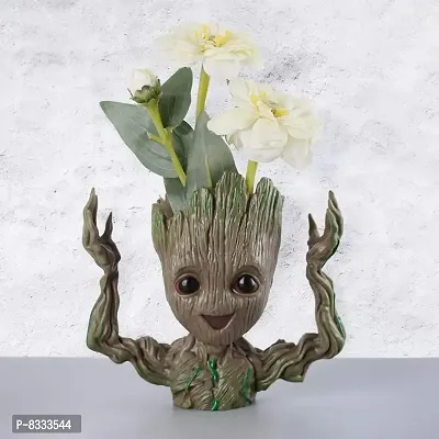 Baby groot Hi-fi Planter Pen stand home decorative showpiece-thumb0