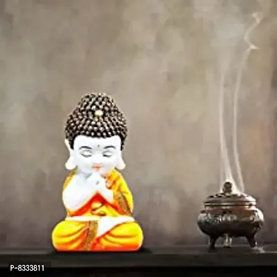 Beautiful Trending New Praying Bhuddha idol Statue home decor items-thumb0