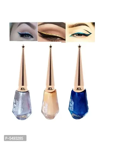 Makeup Beauty Waterproof Long Lasting Shimmer Eyeliner pack of 3