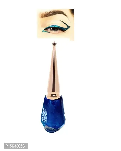 Trendy Waterproof Shimmer Blue Eyeliner-thumb0