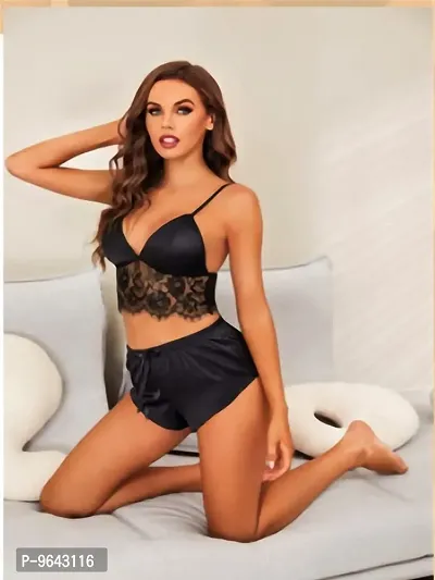 Buy Hot Babydoll Night Dress Lingerie with Panty Women Sexy Dress