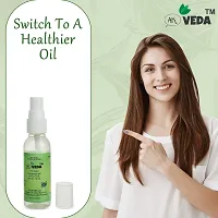 AK Veda 100% Natural  Herbal Virgin Coconut Oil-50+50 Ml (Pack-2) For Hair Fall Control  Hair Growth-thumb4