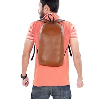 Casual PU Leather Daypack Backpack for Men  Women-thumb4
