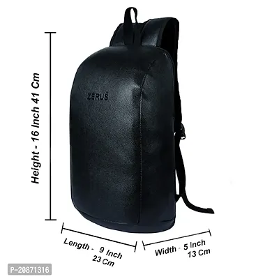 PU Leather casual Daypack Backpack-thumb5