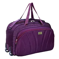 45 L Strolley Duffel Bag Luggage Bag Travel Bag Travel Duffel Bag with two wheels Bag For Men  Women-thumb3