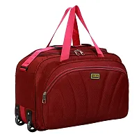 45 L Strolley Duffel Bag Luggage Bag Travel Bag Travel Duffel Bag with two wheels Bag For Men  Women-thumb1