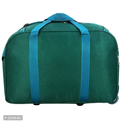 Unisex Travel Luggage Bag Expandable Flat Folding Travel Duffel Bag Duffel Strolley Bag With 2 Smooth Spinner Wheels bag-thumb3