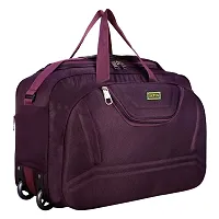 Unisex Travel Luggage Bag Expandable Flat Folding Travel Duffel Bag Duffel Strolley Bag With 2 Smooth Spinner Wheels bag-thumb1