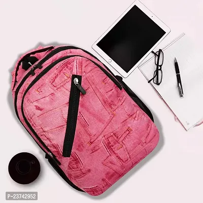 School Bag for Girls 17-inch Backpack for Women 3 Compartments Water Resistant Stylish and Trendy School College Backpacks for Boys Girl Kids-thumb3