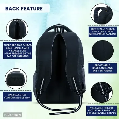 Classy Solid Backpacks for Unisex-thumb2