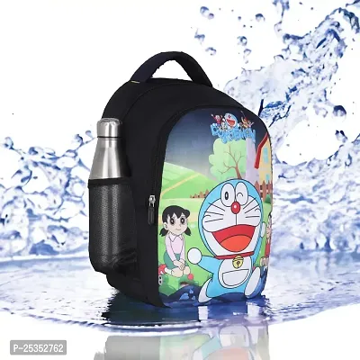 Lates Doraemon 7D Printed School Bag Black For Kids Backpacks For Boys  Girls-thumb3