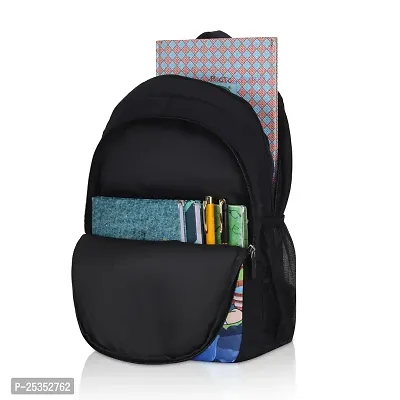 Lates Doraemon 7D Printed School Bag Black For Kids Backpacks For Boys  Girls-thumb4