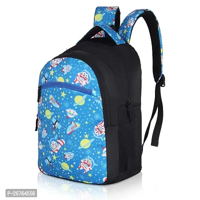 Fancy Multicolour Doremon School Bag For Kids Lightweight Travel Bagpack For Girls Bag Unisex College Bag  Daypack For Womans-thumb0