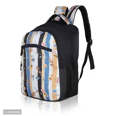 Trendy Floral Printed School Bag Black Waterproof Travel Bagpack For Women Up to 15.6 Inch Laptop Backpacks For school College Office  Girls Bags