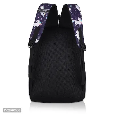 Attractive 35L Purple Casual Waterproof Unicorn School Bag For Women Kids Bags  Backpacks For Girls  Travel Bagpacks For Ladies-thumb5