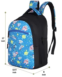 Fancy Multicolour Doremon School Bag For Kids Lightweight Travel Bagpack For Girls Bag Unisex College Bag  Daypack For Womans-thumb2