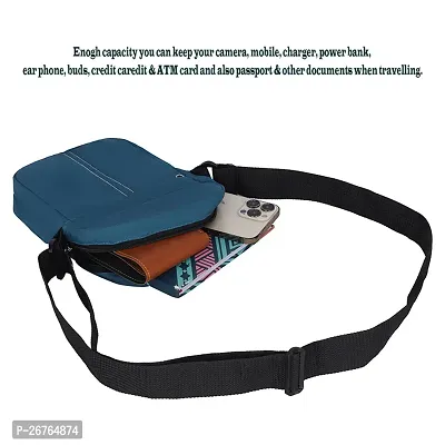 Nylon Sling Bag Cross Body Bag For Travel Office Business Messenger one Side Shoulder Bag for Men and Women-thumb3