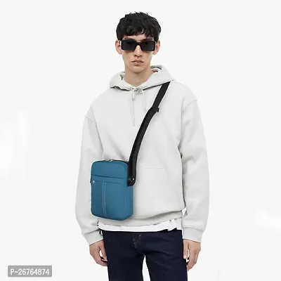 Nylon Sling Bag Cross Body Bag For Travel Office Business Messenger one Side Shoulder Bag for Men and Women-thumb2