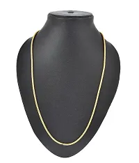 Stylish Golden Alloy Chain For Men And Women-thumb1