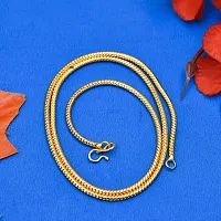 Stylish Golden Alloy Chain For Men And Women-thumb2