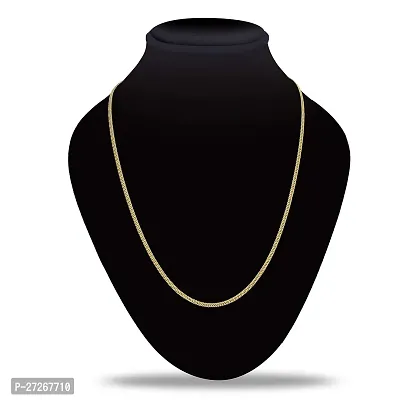 Stylish Golden Alloy Chain For Men And Women-thumb4
