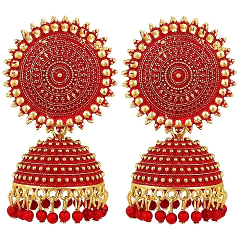 Fancy Brass Jhumka Earring For Women