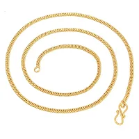 Stylish Golden Alloy Chain For Men And Women-thumb1