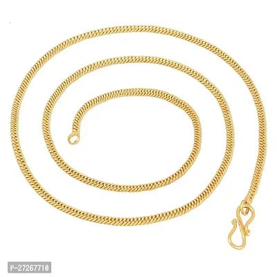 Stylish Golden Alloy Chain For Men And Women-thumb2
