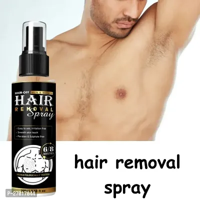 D NIGHT Hair Remover Spray with Neem,Jojoba and Lemon Oil for Men  Women, hair removel spray, hair removel, hair remove powder,unwanted hair removal cream, unwanted, extra hair removal, under arms ha-thumb0