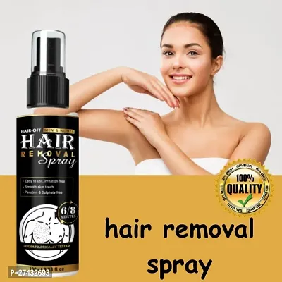 Hair Remover Spray with Neem, Jojoba and Lemon Oil for Unisex