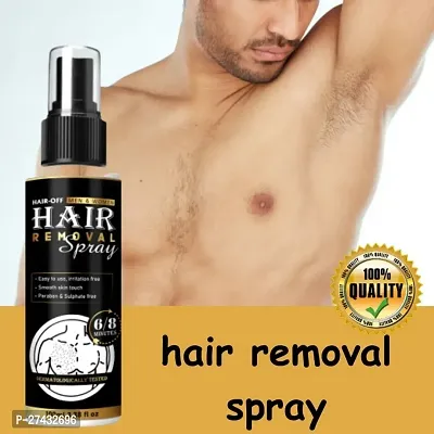 Hair Remover Spray with Neem, Jojoba and Lemon Oil for Unisex-thumb0