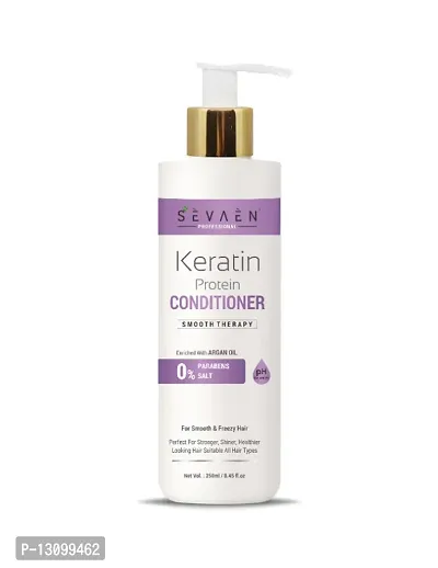 Sevaen Keratin  Argan Oil Smooth Therapy Conditioner for man and women 250ml