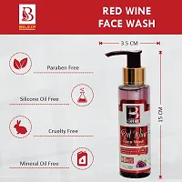 Red Wine Face Wash | Reduces Fine Lines And Wrinkles And Gives Your Skin A Refreshing Look For Women And Men -200 Ml-thumb3