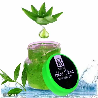 Beleza Professional Aloe Vera Massage Gel Deeply Nourish Skin Giving It A Refreshing Feel- 100 G