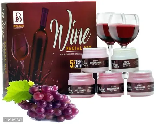 Natural Wine Facial Kit 250 G