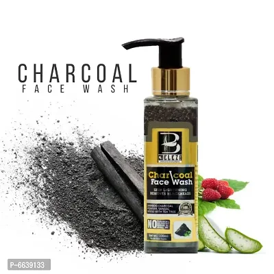 Beleza Professional CHARCOAL FACE WASH (100 ml)-thumb0