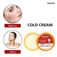 Gabana 100% Natural Non-Sticky Cold Cream with Aloe-Vera and Wheat Germ Oil Suitable for Long Lasting Hydration Improves Skin Texture Pack of 3 of 100 Grams (300 Grams)-thumb4