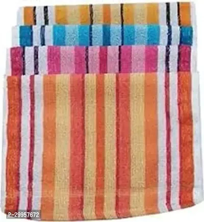 Multicolour Striped Kitchen Towel - Pack Of 4-thumb0