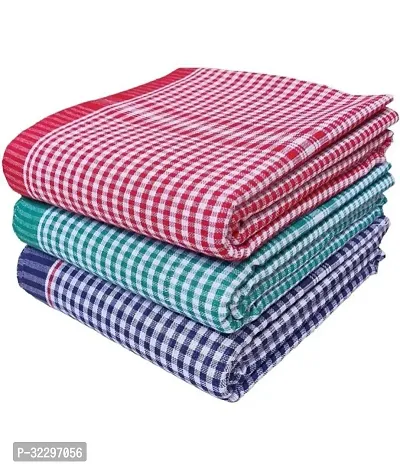 Stylish  Cotton Gamcha Towel Pack of 3-thumb2