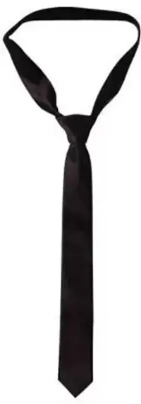 Eye Men's Plain Skinny Narrow Tie,