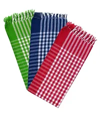 Tahiro  Multicolour Cotton Check Print Gamcha Pack of 5-thumb1