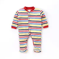 Mahadev Selection 100% Cotton Rompers/Sleepsuits/Jumpsuit/Night Suits for Baby Boys  Girls, Infants, New Borns (6_9 months, red)-thumb3
