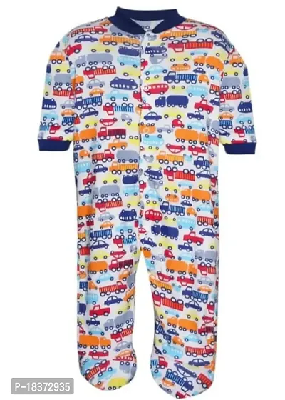 Full Sleeves Rompers For Baby Boys And Baby Girls Made Of Cotton Bodysuit Sleepsuits Overalls Summer Winter All Seasons In Pack Of 3-thumb3