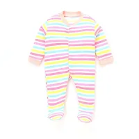 Mahadev Selection 100% Cotton Rompers/Sleepsuits/Jumpsuit/Night Suits for Baby Boys  Girls, Infants, New Borns (3_ 6 months, light pink)-thumb3