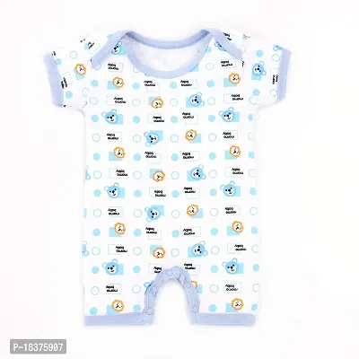 Mahadev Selection Baby Cotton Bodysuit/Romper/Onesie/Dungaree Knee Length For Baby Boys And Baby Girls (Pack of 3)-thumb3
