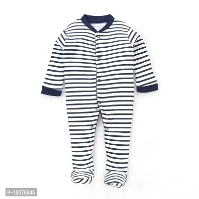 Mahadev Selection 100% Cotton Rompers/Sleepsuits/Jumpsuit/Night Suits for Baby Boys  Girls, Infants, New Borns (0_3 months, navy blue)-thumb4