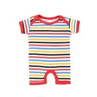 Mahadev Selection Baby Cotton Bodysuit/Romper/Onesie/Dungaree Knee Length For Baby Boys And Baby Girls (Pack of 3) (3_6 Months, Red)-thumb3