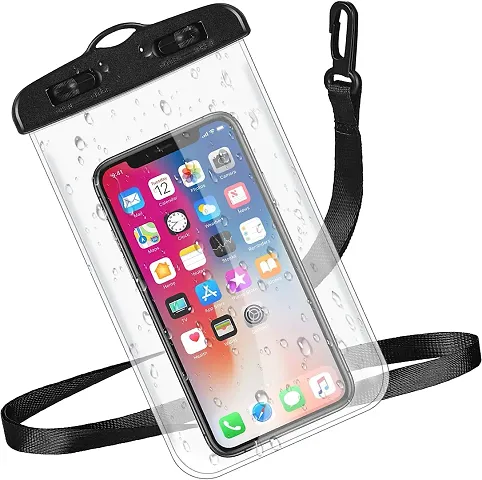 Waterproof Transparent Mobile Cover Pack of 1