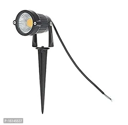 Outdoor Landscape LED Lighting 12W Waterproof Graden Lights COB Led Spotlights with Spiked Stand for Lawn Decorative Lamp US 3- Plug 3000K-thumb0